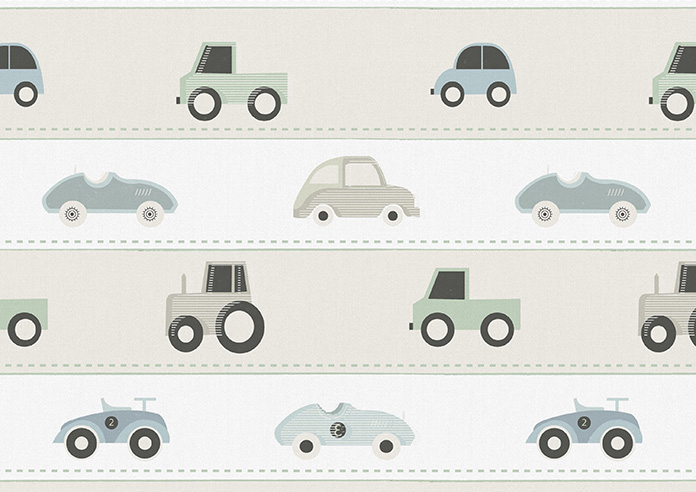 Brum Brum, Stone - Roman Blind - Image 7